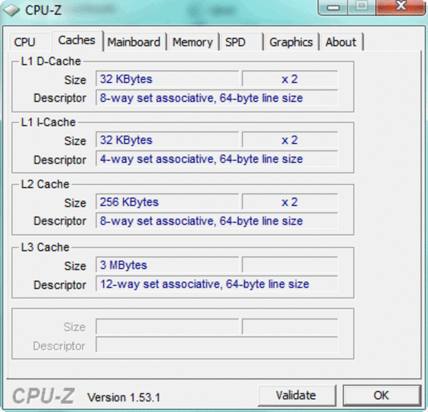 cpuz لپ تاپ hp elitebook 8440p